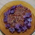 El cooksnap de Mar Palmieri cuando hizo Ñoquis de Remolacha.