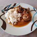 El cooksnap de Mrs. Pineapple cuando hizo Pollo en salsa.