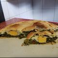 El cooksnap de Alicia Panzacchi Sonderegger cuando hizo Pascualina de acelga.
