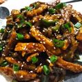 Kamini Maheshwari का कुकस्नैप जब उन्होंने हनी चिल्ली पोटैटो (Honey chilli potato recipe in Hindi) बनाया था।