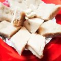 Nilu Mehta का कुकस्नैप जब उन्होंने सूजी की बर्फी (suji ki barfi recipe in Hindi) बनाया था।