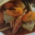 Cooksnap Zuraidah Abu Bakar semasa beliau membuat Asam Pedas Ikan Pari.