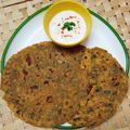 Ujjwala Gaekwad का कुकस्नैप जब उन्होंने ग्लूटेन फ्री रागी वेज़ पराठा (gluten free Ragi veg Paratha recipe in hindi) बनाया था।