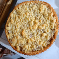 El cooksnap de Chechu Olivera cuando hizo Tarta de manzana con crumble.