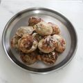 Rajeshwari Bhat's cooksnap of when they made Semolina appe.