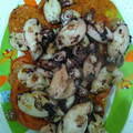 El cooksnap de Maria Rivera Campos cuando hizo Chipirones al ajo con tomates.