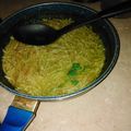 El cooksnap de Renato Garcia cuando hizo Sopa de fideos con cilantro.