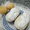 El cooksnap de Geraytere Monti cuando hizo Huevos de Pascua rellenos versión lemon pie.