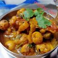 Madhu Jain का कुकस्नैप जब उन्होंने मखाने आलू की सब्जी (Makhana Aloo Sabji recipe in Hindi) बनाया था।