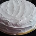 El cooksnap de Yazmin Olivo cuando hizo Merengue suizo.