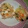 El cooksnap de Zaira cuando hizo Timbal de ensaladilla con langostinos.