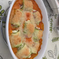El cooksnap de Malcocinado cuando hizo Rollito de calabacín relleno en salsa de pimientos del piquillo.