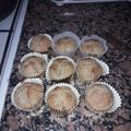 El cooksnap de Kathe Fornerón cuando hizo Muffins de banana y pera. Con harina integral, avena y leudante.
