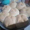 El cooksnap de Perla Benitez cuando hizo Pan casero con aceite y levadura.