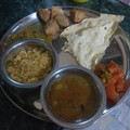 Kirti Mathur का कुकस्नैप जब उन्होंने दाल बाटी (Dal Bati recipe In Hindi) बनाया था।