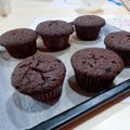 小璇ㄦˊ 的 特濃巧克力杯子蛋糕 cooksnap