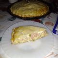 El cooksnap de Jennifer yamila Machicotte cuando hizo 🥧Tarta de jamón, queso y huevo.
