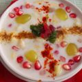 Diya Sawai का कुकस्नैप जब उन्होंने मिक्स फ्रूट रायता (Mixed Fruit Raita Recipe in Hindi) बनाया था।