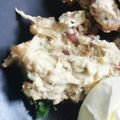 Cooksnap piotrus90 z czasów, kiedy przygotował Moutabbal - baba ghanoush czyli pyszna pasta z bakłażana.