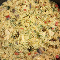 El cooksnap de Lathay cuando hizo Arroz tipo thai con leche de coco curry y hongos…. Deliiiiiiiiii 😋😋😋.