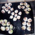 El cooksnap de Raquel Saga cuando hizo Sushi maki.