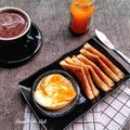 Cooksnap dari Anna Hadi_ant untuk resep 41. Kaya Toast & Half Boiled Egg 🍞🍳