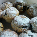El cooksnap de silvia dujan cuando hizo Muffins almendrados de arándanos azules.