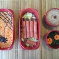 El cooksnap de nanycheche cuando hizo Halloween bento lunch.