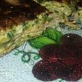 El cooksnap de Santi Gabriel Segura cuando hizo Tortilla húmeda de zapallito y puerro.