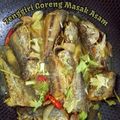 Cooksnap Dapur Yusfarisyia semasa beliau membuat Ikan Tenggiri Masak Asam.