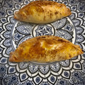 El cooksnap de Mabi cuando hizo Gyozas de melocotón.