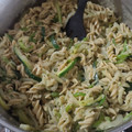 El cooksnap de juantxo cuando hizo 🍝 Pasta de legumbres con pesto y verduras 🧅.