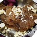 Madhu Jain का कुकस्नैप जब उन्होंने आटे का हलवा (atte ka halwa recipe in Hindi) बनाया था।