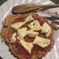 El cooksnap de Adbytory cuando hizo Wafles pizza.