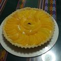 El cooksnap de berneliett cuando hizo Tarta de Duraznos con Crema .