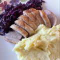 Nóra Pálma Cooksnap-ja, amikor elkészítette a(z) Sült kacsamell, krumplipürével és párolt lilakáposztával receptet.