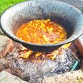 Tünde Tóth Cooksnap-ja, amikor elkészítette a(z) Bográcsos pincepörkölt receptet.