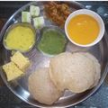 Jayshree Doshi's cooksnap of when they made ગુજરાતી થાળી (Gujarati thali recipe in Gujarati).