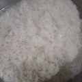 Navya का कुकस्नैप जब उन्होंने स्टीम राइस (stream rice recipe in Hindi) बनाया था।