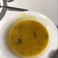 El cooksnap de juan cuando hizo Sopa de arracacha y tortilla.