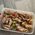 Cooksnap của Triệu Tam khi họ làm theo món Chân gà sả tắc