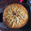 El cooksnap de Lu Marcuzzi cuando hizo Tarta de manzana.