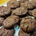 Cooksnap από Lydia Anastasiadou στη συνταγή Αφράτα νηστίσιμα μπισκότα σοκολάτας!!
