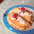El cooksnap de Adriana Andrade cuando hizo Crep dulce delicioso.
