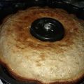 El cooksnap de Camila cuando hizo Torta de banana.