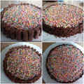 El cooksnap de MERE cuando hizo Tarta de flan y galletas con chocolate o tarta de la abuela.