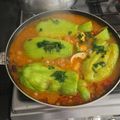 El cooksnap de Gerardo Becerra cuando hizo Caigua Rellena.