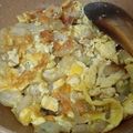 Cooksnap dari Biyunge Afu Sio untuk resep Cilor abang² gerobak (cireng telor)
