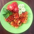 Cooksnap dari Nia Alatas untuk resep Ayam Geprek Sambal Bawang Merah