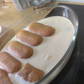 El cooksnap de Cristina cuando hizo Tiramisú con Monsieur Cuisine.